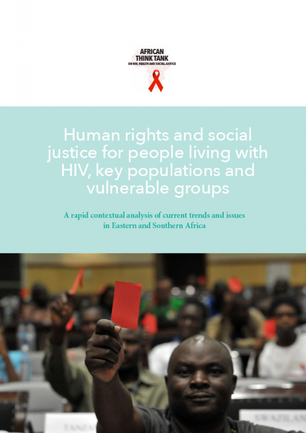 Human rights and social justice for people living with HIV, key populations and vulnerable groups