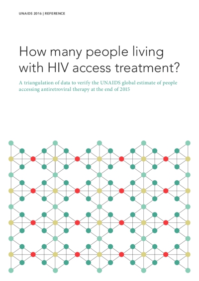 How many people living with HIV access treatment?